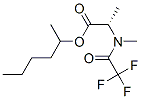 N-Methyl-N-(trifluoroacetyl)-L-alanine 1-methylpentyl ester CAS#: 57983-57-0