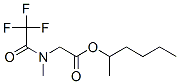 N-Methyl-N-(trifluoroacetyl)glycine 1-methylpentyl ester CAS#: 57983-78-5