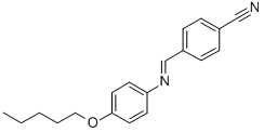 N-(P-CYANOBENZYLIDENE)-P-(PENTYLOXY)ANILINE CAS#: 54010-32-1