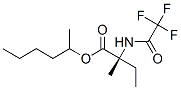 N-(Trifluoroacetyl)-L-isovaline 1-methylpentyl ester CAS#: 57983-77-4