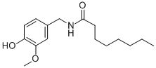 N-VANILLYLOCTANAMIDE CAS#: 58493-47-3