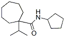 N-cyclopentyl-1-isopropylcycloheptanecarboxamide CAS#: 56471-70-6