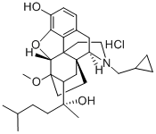 N-(cyclopropylmethyl)-19-isopentylnororvinol.HCl CAS#: 53056-01-2