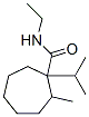 N-ethyl-1-isopropyl-2-methylcycloheptanecarboxamide CAS#: 56471-46-6