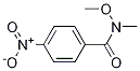N-methoxy-N-methyl-4-nitrobenzamide CAS#: 52898-51-8