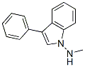 N-methyl-3-phenyl-1H-indol-1-amine CAS#: 57647-15-1