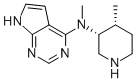 N-methyl-N-((3R,4R)-4-methylpiperidin-3-yl)-7H-pyrrolo[2,3-d]pyrimidin-4-amine CAS#: 477600-74-1