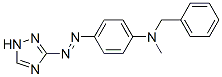 N-methyl-N-[4-(1H-1,2,4-triazol-3-ylazo)phenyl]benzylamine CAS#: 58104-38-4