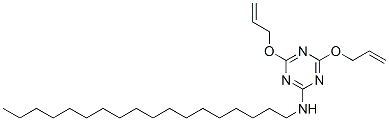 N-octadecyl-4,6-bis(allyloxy)-1,3,5-triazin-2-amine CAS#: 51305-29-4
