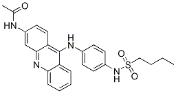 N-[p-[(3-Acetylamino-9-acridinyl)amino]phenyl]-1-butanesulfonamide CAS#: 53222-01-8