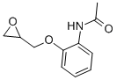 N1-[2-(OXIRAN-2-YLMETHOXY)PHENYL]ACETAMIDE CAS#: 57682-11-8