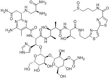 N1-(3-(Methylsulfinyl)propyl)bleomycinamide CAS#: 58995-26-9