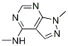 N,1-DiMethyl-1H-pyrazolo[3,4-d]pyriMidin-4-aMine CAS#: 5334-49-6