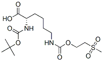 N2-[(1,1-dimethylethoxy)carbonyl]-N6-[[2-(methylsulphonyl)ethoxy]carbonyl]-L-lysine CAS#: 57849-64-6
