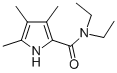 N2,N2-DIETHYL-3,4,5-TRIMETHYL-1H-PYRROLE-2-CARBOXAMIDE CAS#: 58803-92-2