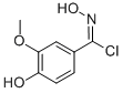 N,4-DIHYDROXY-3-METHOXY-BENZENE CARBOXIMIDOYL CHLORIDE CAS#: 596095-21-5
