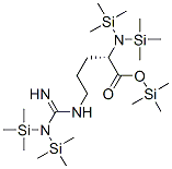 N5-[Bis(trimethylsilyl)amino(imino)methyl]-N2,N2-bis(trimethylsilyl)-L-ornithine trimethylsilyl ester CAS#: 55517-81-2