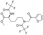 N6-[2-(2-Furanyl)-2-oxoethyl]-N2,N6-bis(trifluoroacetyl)-L-lysine methyl ester CAS#: 55282-73-0