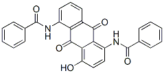 N,N'-(4-Hydroxy-9,10-dihydro-9,10-dioxoanthracene-1,5-diyl)bis(benzamide) CAS#: 6370-96-3