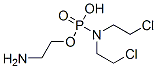N,N-Bis(2-chloroethyl)phosporamidic acid hydrogen (2-aminoethyl) ester CAS#: 5638-46-0
