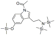 N,N-Bis(trimethylsilyl)-1-acetyl-5-[(trimethylsilyl)oxy]-1H-indole-3-ethanamine CAS#: 56114-61-5