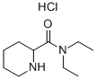 N,N-DIETHYL-2-PIPERIDINECARBOXAMIDE MONOHYDROCHLORIDE CAS#: 6270-43-5
