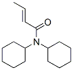 N,N-Dicyclohexyl-2-butenamide CAS#: 55955-94-7