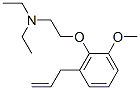 N,N-Diethyl-2-[2-methoxy-6-(2-propenyl)phenoxy]ethanamine CAS#: 6006-09-3