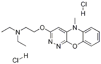 N,N-Diethyl-2-[(5-methyl-5H-pyridazino[3,4-b][1,4] benzoxazin-3-yl)oxy]ethanamine dihydrochloride CAS#: 55931-84-5