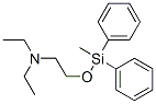 N,N-Diethyl-2-[(methyldiphenylsilyl)oxy]ethanamine CAS#: 57665-46-0