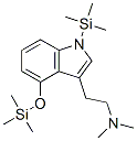 N,N-Dimethyl-1-(trimethylsilyl)-4-[(trimethylsilyl)oxy]-1H-indole-3-ethanamine CAS#: 55760-24-2