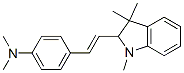 N,N-Dimethyl-4-[2-(2,3-dihydro-1,3,3-trimethyl-1H-indole-2-yl)ethenyl]benzenamine CAS#: 54268-71-2