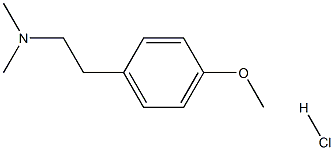 N,N-Dimethyl-4-methoxyphenethylamine hydrochloride CAS#: 50822-98-5