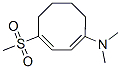 N,N-Dimethyl-4-(methylsulfonyl)-1,3-cyclooctadien-1-amine CAS#: 56666-53-6