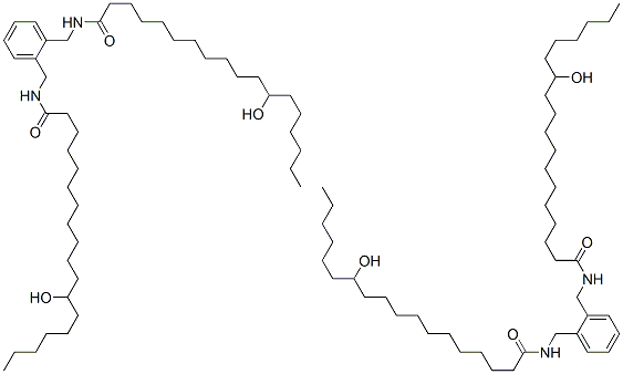 N,N'-[Phenylenebis (methylene)] bis[12-hydroxy-octadecanamide] N,N'-[Phenylenebis(methylene)] bis[12-hydroxy-octadecanamide] CAS#: 55348-62-4