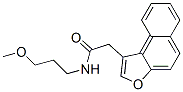 Naphtho[2,1-b]furan-1-acetamide, N-(3-methoxypropyl)- (9CI) CAS#: 578754-95-7