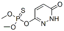 O-(1,6-Dihydro-6-oxopyridazin-3-yl)O,O-dimethyl=phosphorothioate CAS#: 5836-40-8
