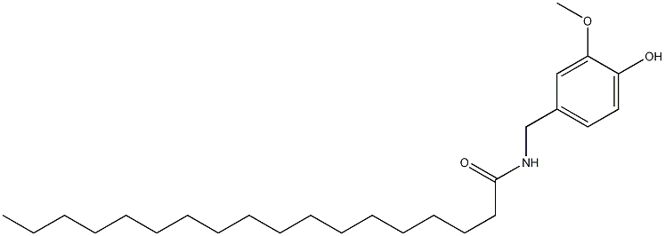 Octadecanamide, N-((4-hydroxy-3-methoxyphenyl)methyl)- CAS#: 58493-50-8