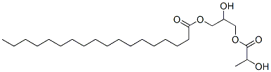 Octadecanoic acid 2-hydroxy-3-(2-hydroxy-1-oxopropoxy)propyl ester CAS#: 50825-77-9