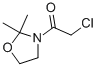 Oxazolidine, 3-(chloroacetyl)-2,2-dimethyl- (9CI) CAS#: 52836-39-2