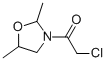 Oxazolidine, 3-(chloroacetyl)-2,5-dimethyl- (9CI) CAS#: 52837-06-6