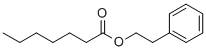 PHENYLETHYL-HEPTANOATE CAS#: 5454-11-5