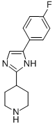 PIPERIDINE, 4-[5-(4-FLUOROPHENYL)-1H-IMIDAZOL-2-YL]- CAS#: 441033-40-5