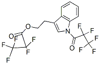 Pentafluoropropanoic acid 2-[1-(2,2,3,3,3-pentafluoro-1-oxopropyl)-1H-indol-3-yl]ethyl ester CAS#: 56761-69-4