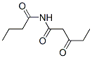 Pentanamide,  3-oxo-N-(1-oxobutyl)- CAS#: 412341-49-2