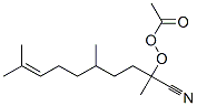 Peracetic acid 1-cyano-1,4,8-trimethyl-7-nonenyl ester CAS#: 58422-65-4