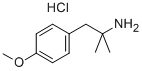 Phenethylamine, alpha,alpha-dimethyl-p-methoxy-, hydrochloride CAS#: 56490-93-8