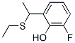 Phenol, 2-[1-(ethylthio)ethyl]-6-fluoro- (9CI) CAS#: 499235-11-9