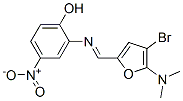 Phenol,  2-[[[4-bromo-5-(dimethylamino)-2-furanyl]methylene]amino]-4-nitro- CAS#: 471289-56-2