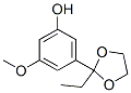 Phenol, 3-(2-ethyl-1,3-dioxolan-2-yl)-5-methoxy- (9CI) CAS#: 502924-50-7